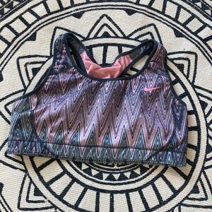 NIKE dri fit athletic bra size medium